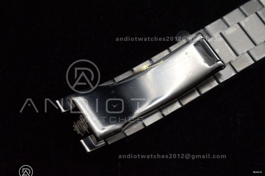 Black Gain GSF A2836 40 Crystal President Dial Weight DayDate SS on Bracelet 1206